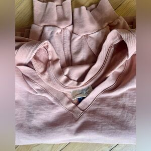 French Terry V-Neck Sweatshirt